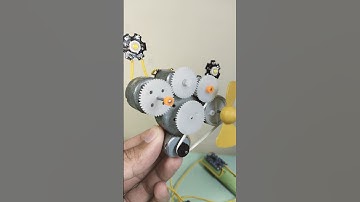 CARA SUPER UNIK MERAKIT MESIN GENERATOR LISTRIK MINI PROTOTYPE MENGGUNAKAN KIPAS MINI DAN LED HPL