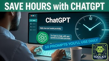 10 ChatGPT Prompts That Will Save You HOURS 2025 Productivity Tutorial