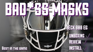 BEST FACE MASK IN THE WORLD 🌍  B.A.MASKS Unboxing/Review and Install BECK 808 EG