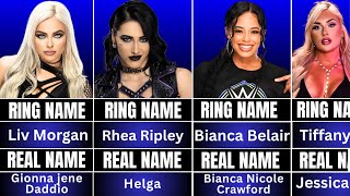 WWE Female Wrestlers REAL Names Revealed