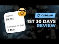 I tried oddsjam ev betting for 30 days  results 6k profit