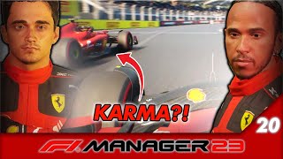 INSTANT KARMA?! (F1 Manager 23 - Lewis to Ferrari #20 - Mexican GP)