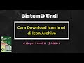 Cara Download Icon Imej di Icon Archive