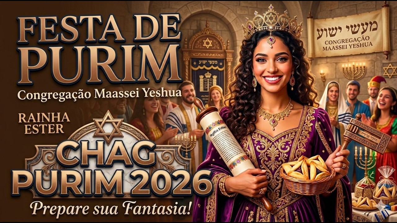 Festa de Purim - 2026 - AO VIVO