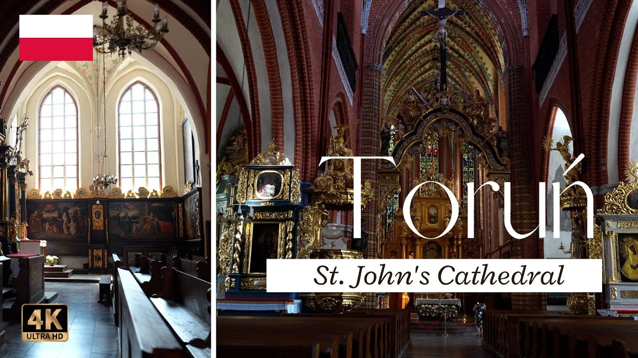St. John's Cathedral in Toruń, Poland | Virtual Walking World exploring