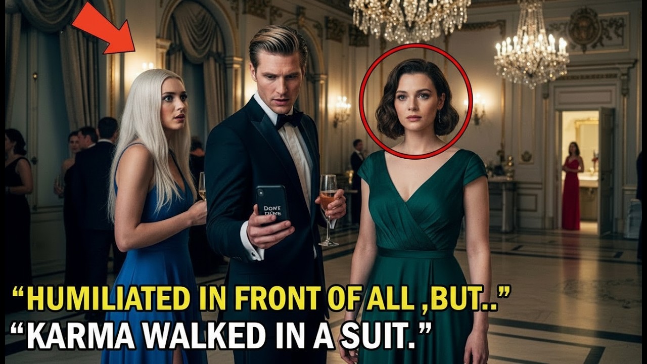 Her Ex Humiliated Her at a Christmas Party — Then Her Billionaire Husband Walked In and Turned the