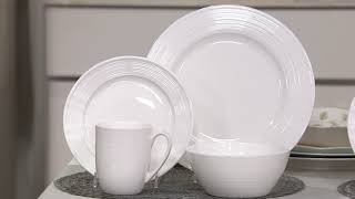 Lenox Bone China 16-Piece Service for 4 Dinnerware Set on QVC