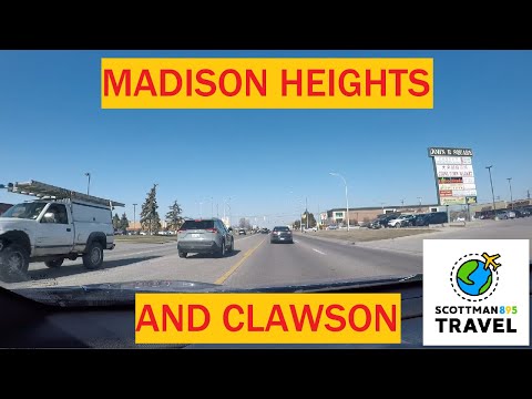 Driving with Scottman895: Madison Heights and Clawson, Michigan Driving Tour