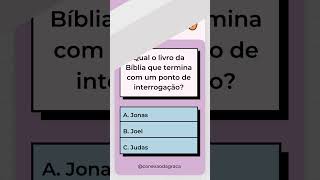 Perguntas e respostas bíblicas, nível difícil - QUIZ #quiz #quizbíblico screenshot 1