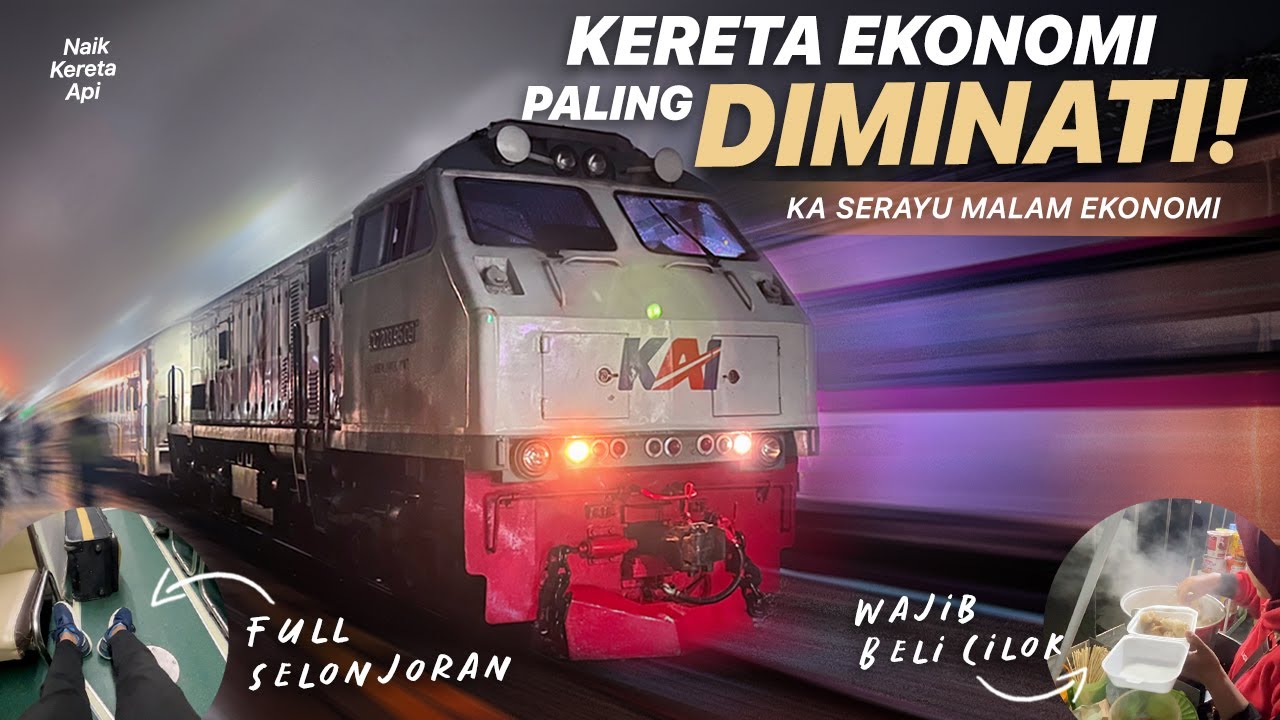 GAK ADA PILIHAN LAIN ❗Kereta Satu-Satunya Bandung - Purwokerto | KA Serayu