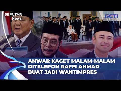 ANWAR USMAN MENGAKU TAK TAHU AGENDA! Diundang Raffi Ahmad, Berujung Dilantik Jadi Wantimpres