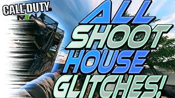 ALL WORKING GLITCHES ON THE MAP "SHOOT HOUSE"- Secret Room/Wallbreach (COD MWII Season 1 GLITCHES)