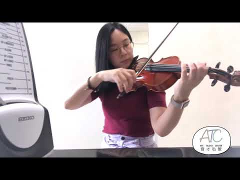 篠崎小提琴教本／第一冊／第34首／示範演奏：大妍老師