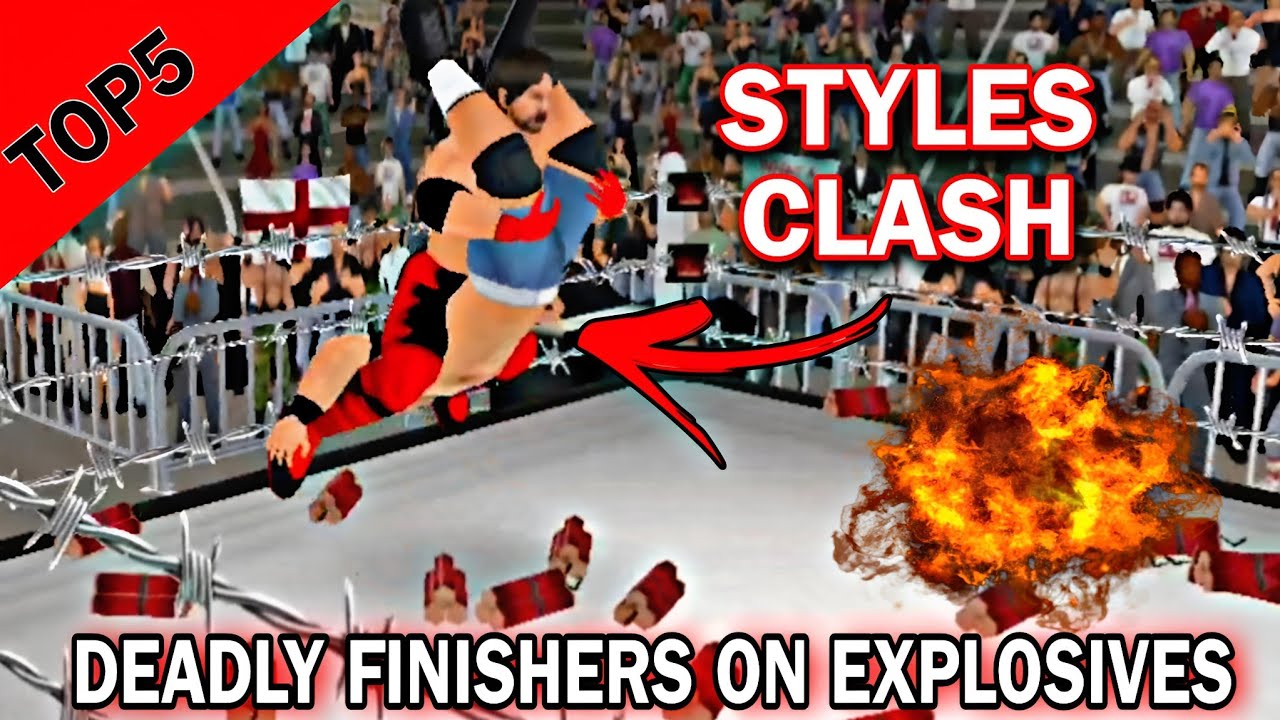 TOP 5 FINISHERS ON EXPLOSIVES | WRESTLING EMPIRE