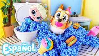 Baby Bingo bloquea el baño | Bluey Toys | Bluey Dolls