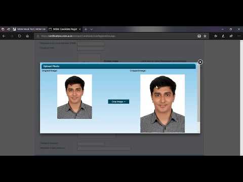 How to Upload Photo in NISM Registration Form