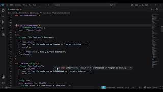 Build a Micro-Banking System in C++ | File Handling + ESP32 Security Project