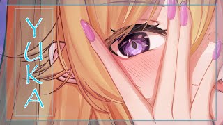 speedpaintayukawa Ryuji  Yuka  Blue Periodfanart