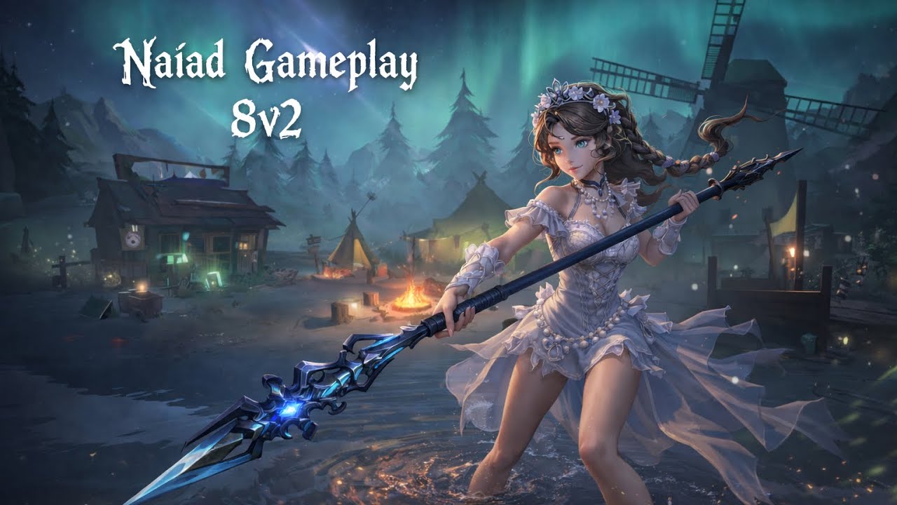 #3 Naiad Gameplay | Duo Hunters 8v2 | Lakeside Village | Mid-tier Hunter 