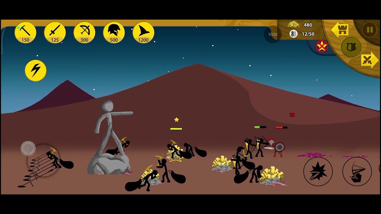    Çöp Adam savaşı oynuyoruz