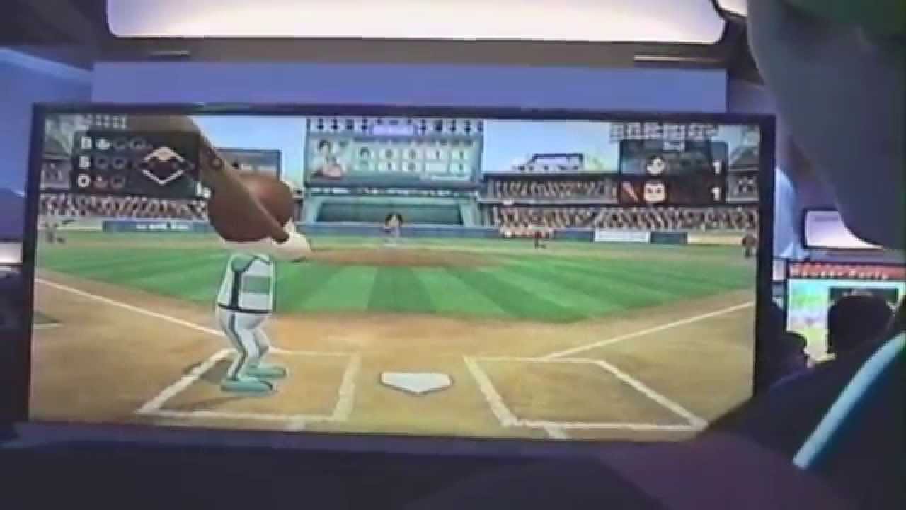 Wii Sports Club Baseball Gameplay E3 2014! YouTube
