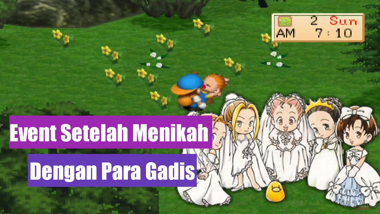 Event Setelah Menikah Dengan Para Gadis - Harvest Moon Back To Nature ...