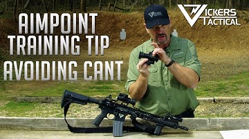 Aimpoint Training Tip: Avoiding Cant 4k