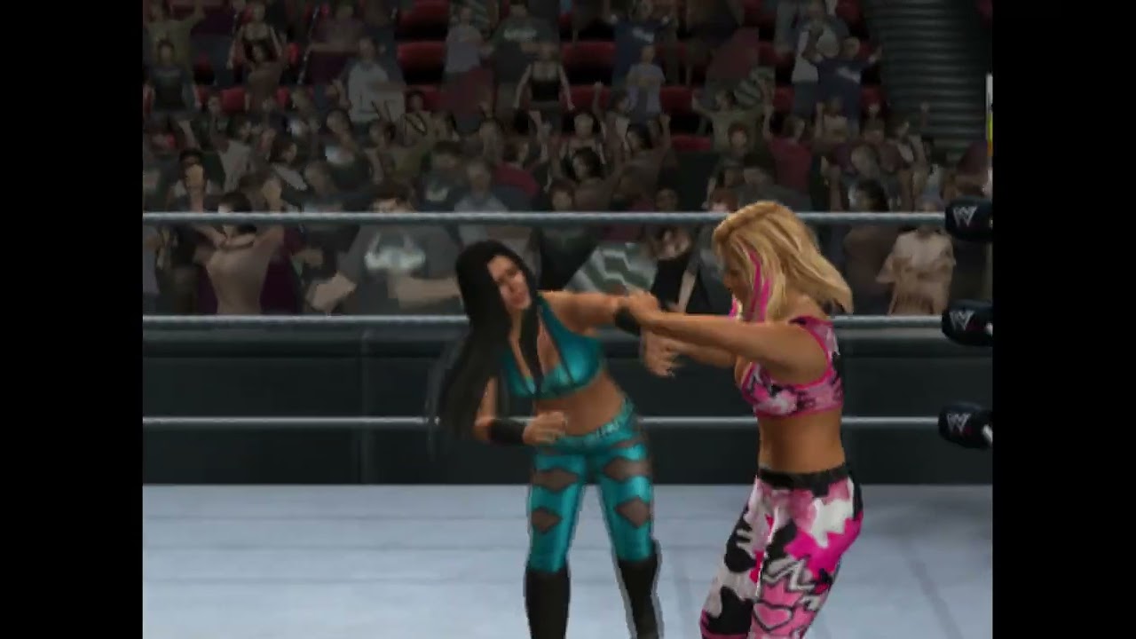 Natalya VS Melina | WWE Smackdown VS Raw 2011