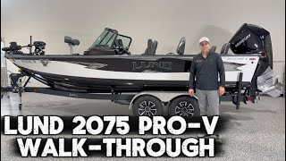 Lund Boats 2075 Pro-V Complete Walk-Through