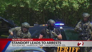 Standoff leads to arrests in Harrison Twp. [10p]
