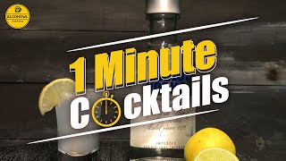 LEMON DROP | 1 Minute Cocktails | Easy Shots | Vodka Shot🍸