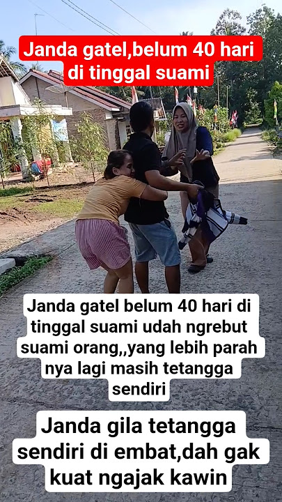 janda gatel,belum 40hari di tnggal suami,udah,,,#viral