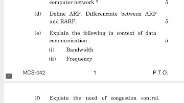 MCS-042 revised  JUNE-2022 QUESTION PAPER IGNOU