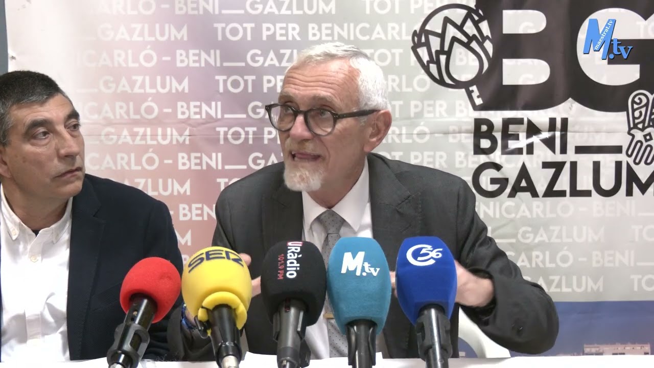 Maestrat Tv - Benicarló - Roda de Premsa Benigazlum Tot per Benicarló