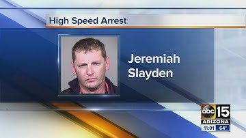 Man arrested after high-speed chase