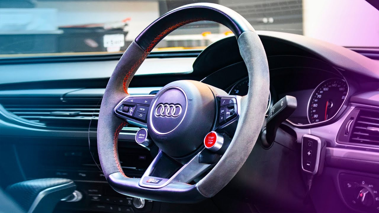 HOW TO: AUDI R8 STEERING WHEEL UPGRADE for A3 A4 A5 A6 TTRS 