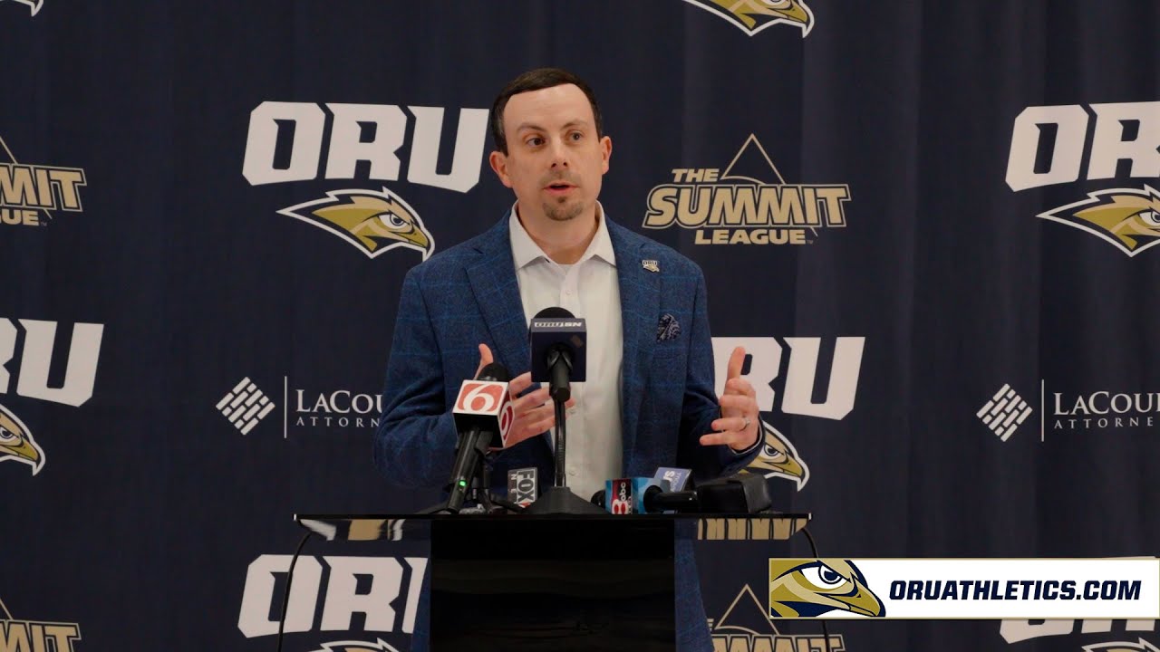 Press Conference with Athletic Director Tim Johnson - YouTube