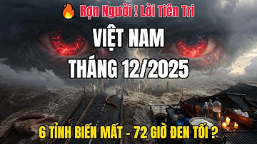 🚨 KHẨN CẤP! Lời Tiên Tri : 6 Tỉnh Việt Nam Có Nguy Cơ “Biến Mất” Trong Tháng 12/2025!