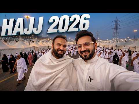 Reached Mina Tents Al Hamdulillah! | Hajj 2026 Day 1 VLOG & Masjid Al-Khaif | Hajj Live, Makkah Live
