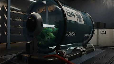 Scifi BioLab Environment ( Blender 3D Model )