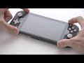 【ガラスフィルムの貼り方】Nintendo Switch Lite専用セミハードケース　200-NSW008BK