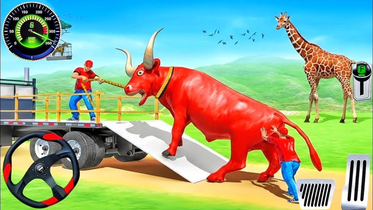 Wild Animals Transport Truck Cargo Truck Zoo Games Transporter Driving 2026 Games Android Gameplay