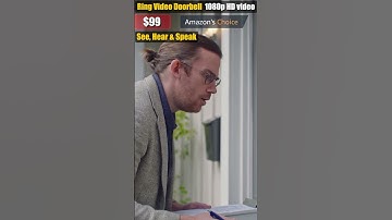 Ring Video Doorbell - 1080p HD Video, Live Notifications, Easy Setup, Privacy Controls