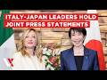 LIVE | Italy's Meloni Meets Japan's Takaichi For High-Level Talks | VERTEX