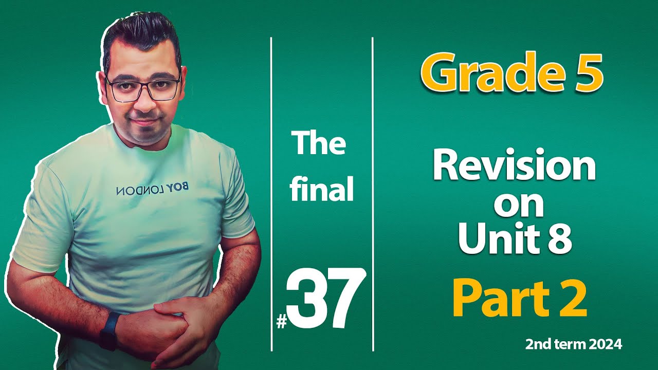 Math | Grade 5 | Revision on Unit 8 / ( part 2 ) - YouTube