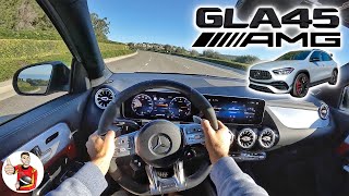 The 2022 Mercedes-AMG GLA45 is Germany's Sense of Humor (POV Drive Review)