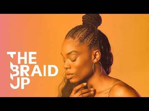 Braided Stitch Bun with Weave | The Braid Up | Cosmopolitan