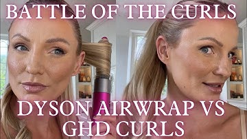 DYSON AIRWRAP VS GHD | BATTLE OF THE CURLS | WHICH CURLS LAST LONGER | GOO GOO HUMAN HAIR PONYTAIL