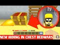 I got New Spot Hide Chest In Blockman Go Bedwars Version 2.8.2 Team Yellow 😃