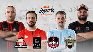 Hungryman vs Lama Studio | Geo Team vs Tethrees - Youtube League : 1/4 ფინალები